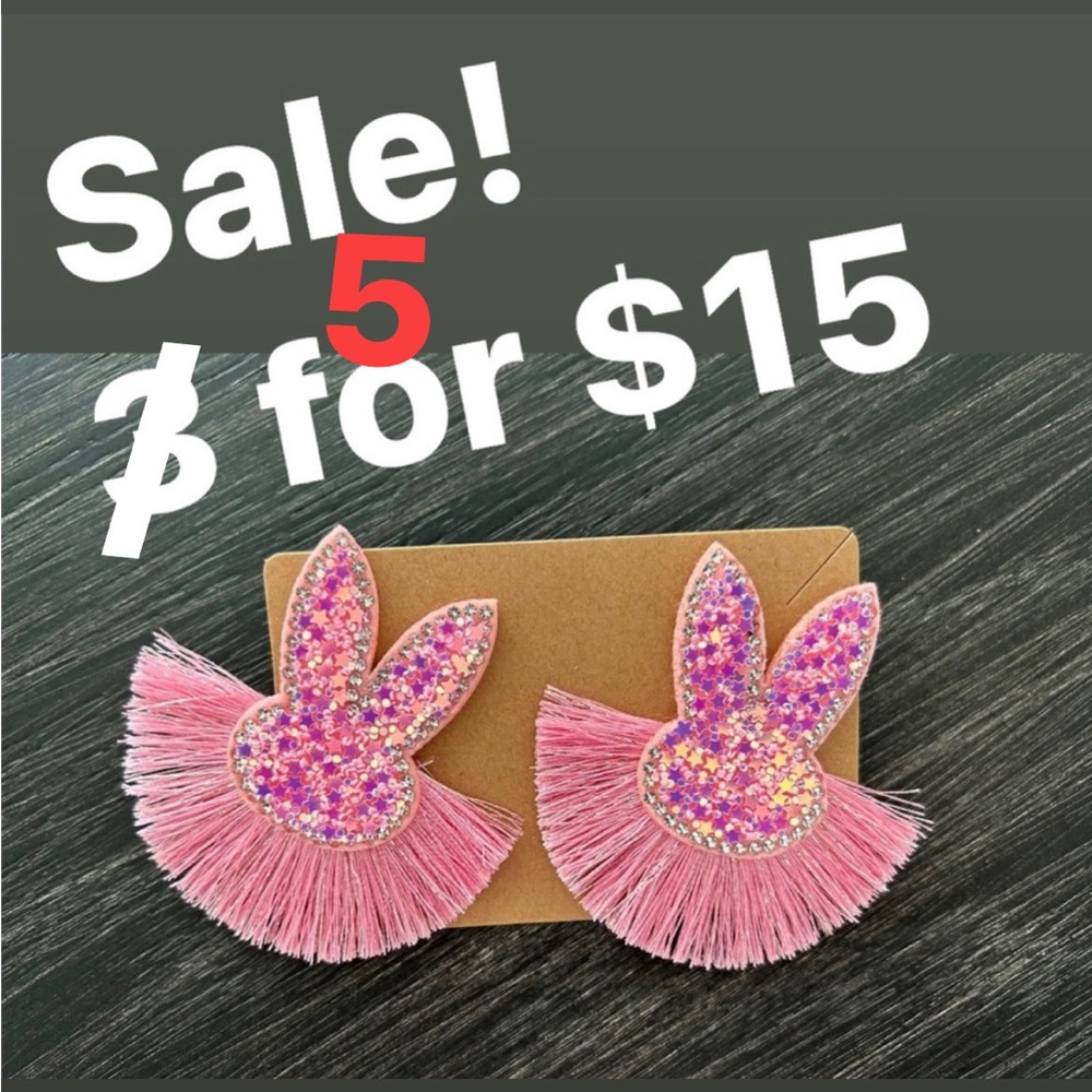 Bunny earrings!